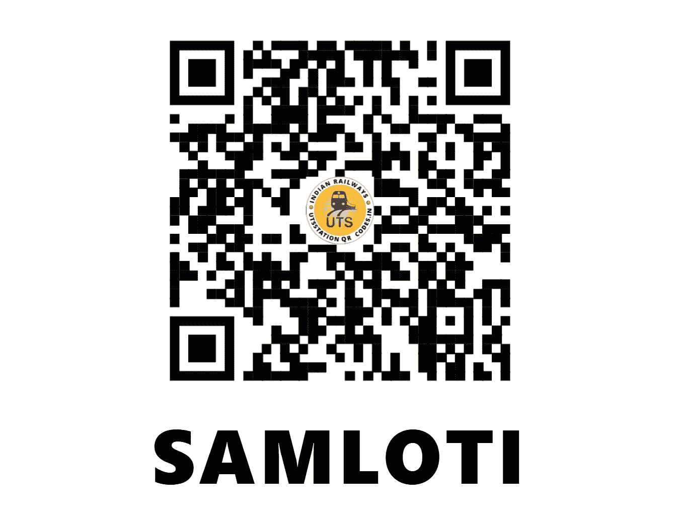 UTS QR Code for SAMLOTI - SMLT - NR (HIMACHAL PRADESH)